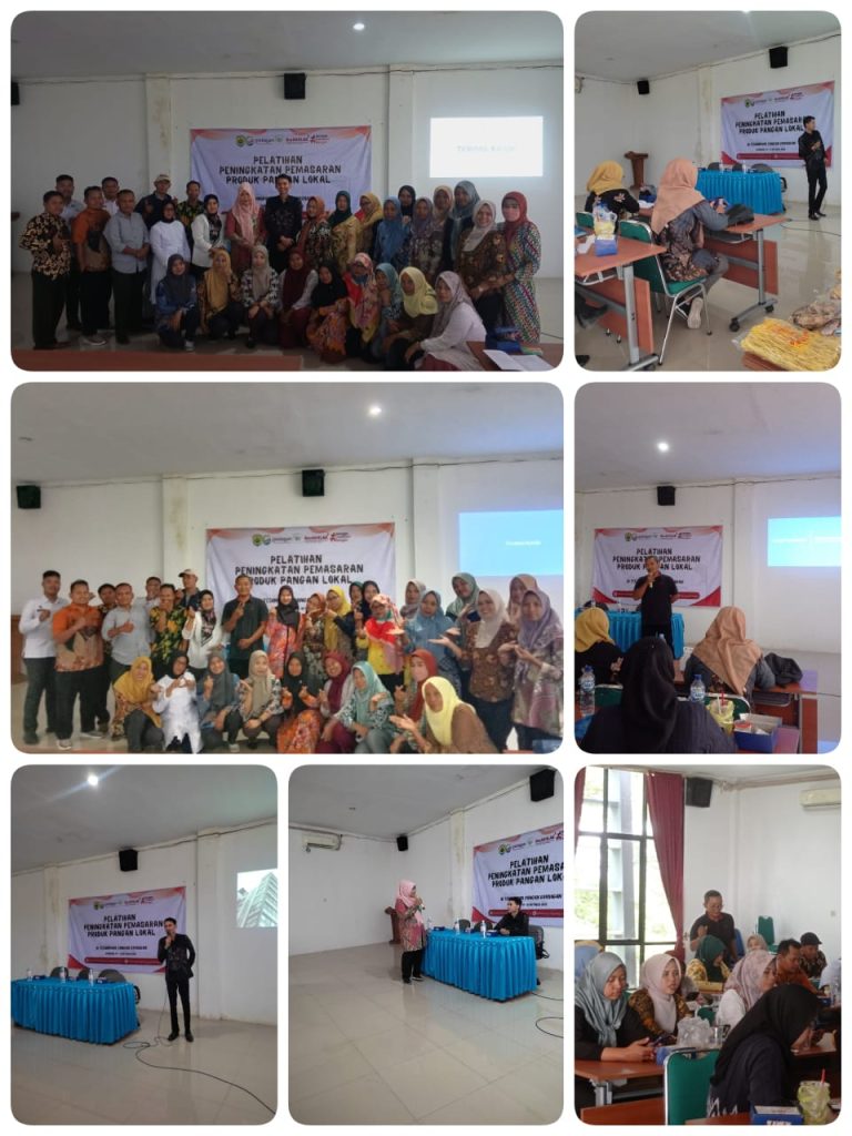 Pelatihan Peningkatan Pemasaran Produk Pangan Lokal di Technopark Pangan Grobogan Hari Ke-4 Kloter I