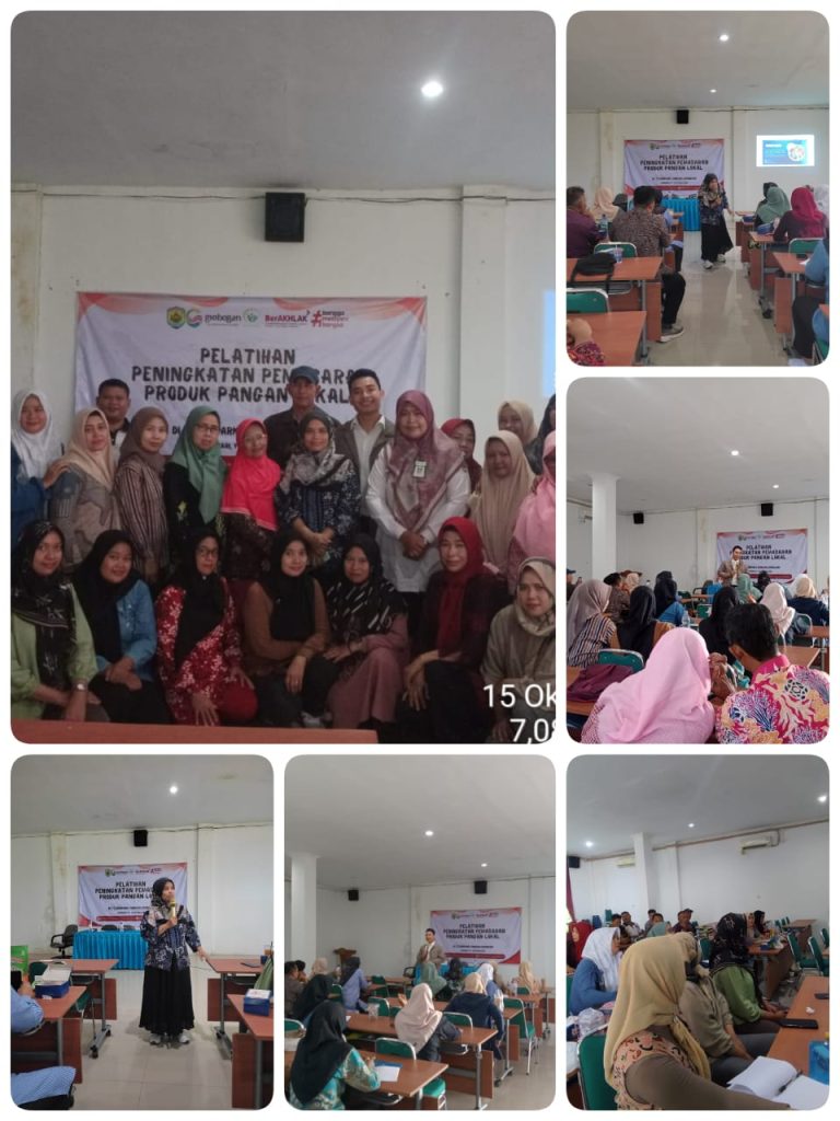 Pelatihan Peningkatan Pemasaran Produk Pangan Lokal di Technopark Pangan Grobogan Hari Ke-5 Kloter I