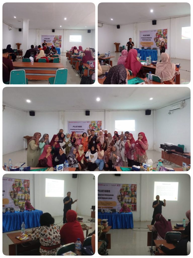 Pelatihan Peningkatan Pemasaran Produk Pangan Lokal di Technopark Pangan Grobogan Hari Ke-5 Kloter II